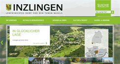 Desktop Screenshot of inzlingen.de